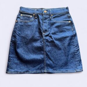NWT J. Crew Indigo A-Line Denim Skirt